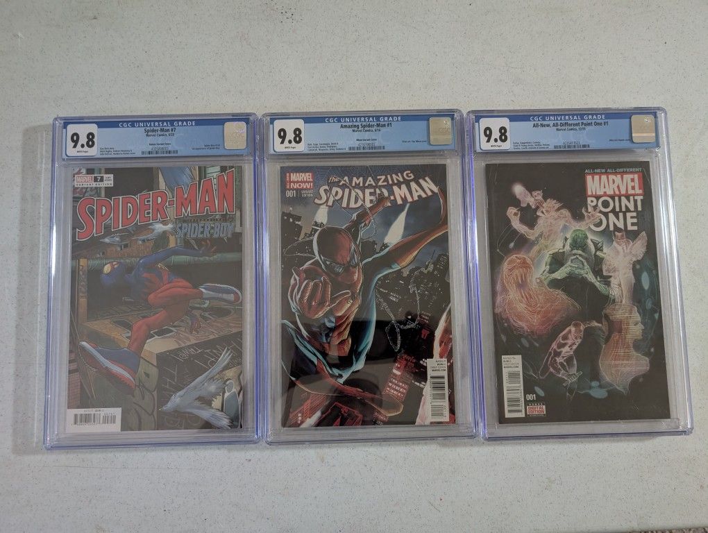 3-9.8 Graded Comics