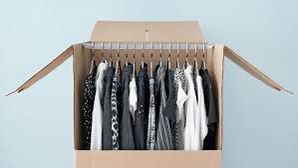 4 Clothes Wardrobe Moving Boxes with hanging rods. Only $4 each ! Retail price at Lowe’s  $23.48 each. Great Deal! 