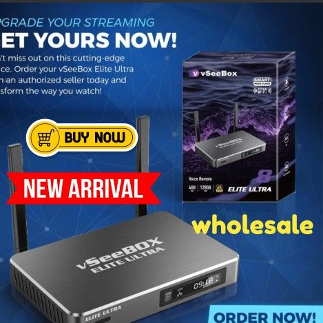 VSEEBOX V3PLUS VSEE BOX ELITE ULTRA SUPER TV BOX NEW ARRIVAL 2025 WHOLESALE DIRECT SUPERBOX SUPER BOX 1 YEAR WARRANTY !!