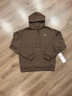 Alo accolade hoodie espresso