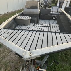 Fisher Aluminum Boat ￼