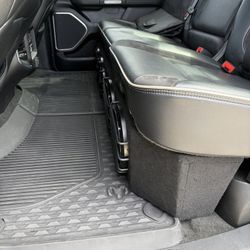 Subwoofers In Custom Box For Pick Up Truck 4 8s 