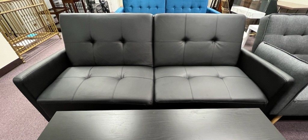 Leather Futon 