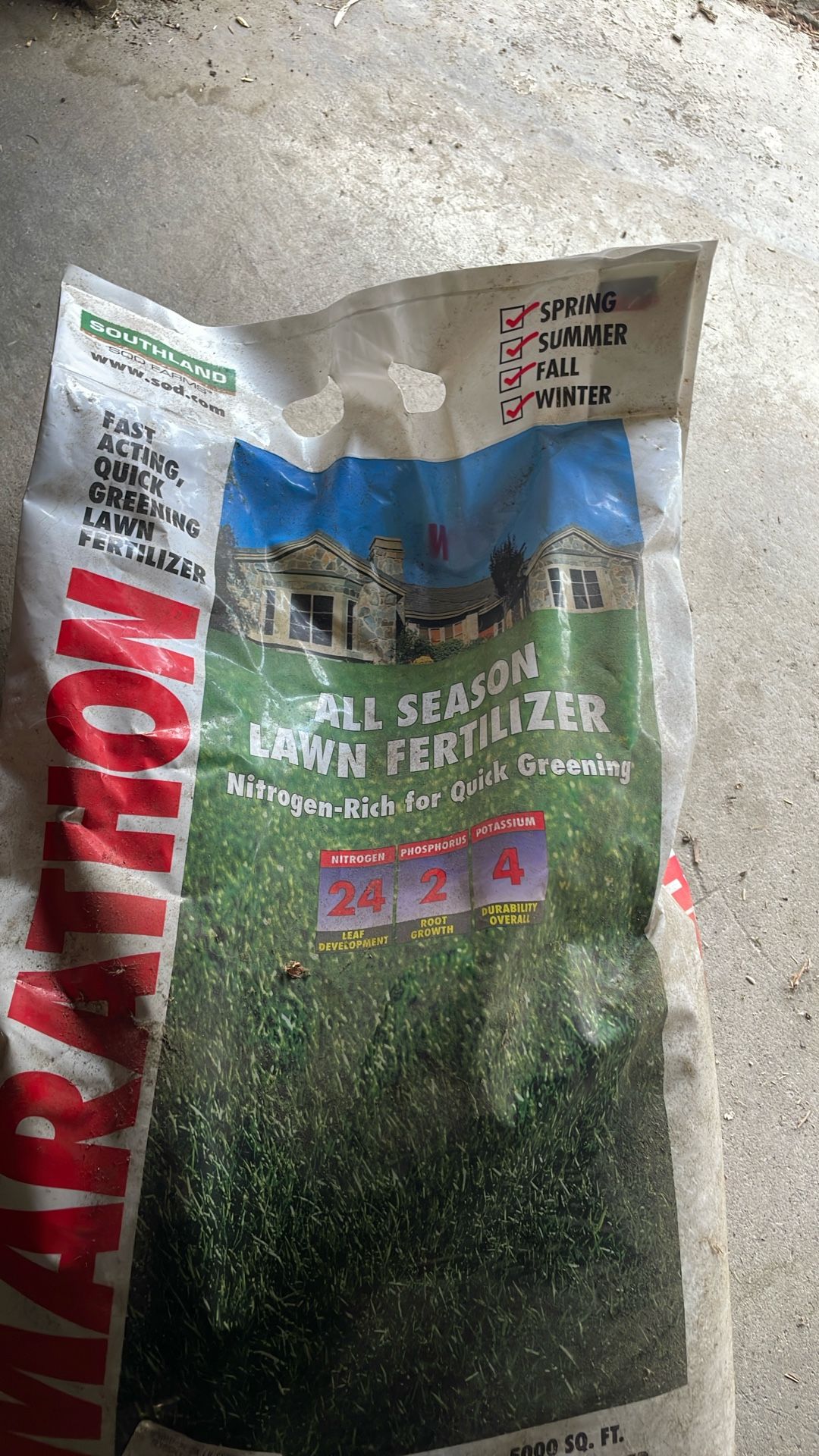 Marathon All Season Lawn Fertilizer Grass Quick Green