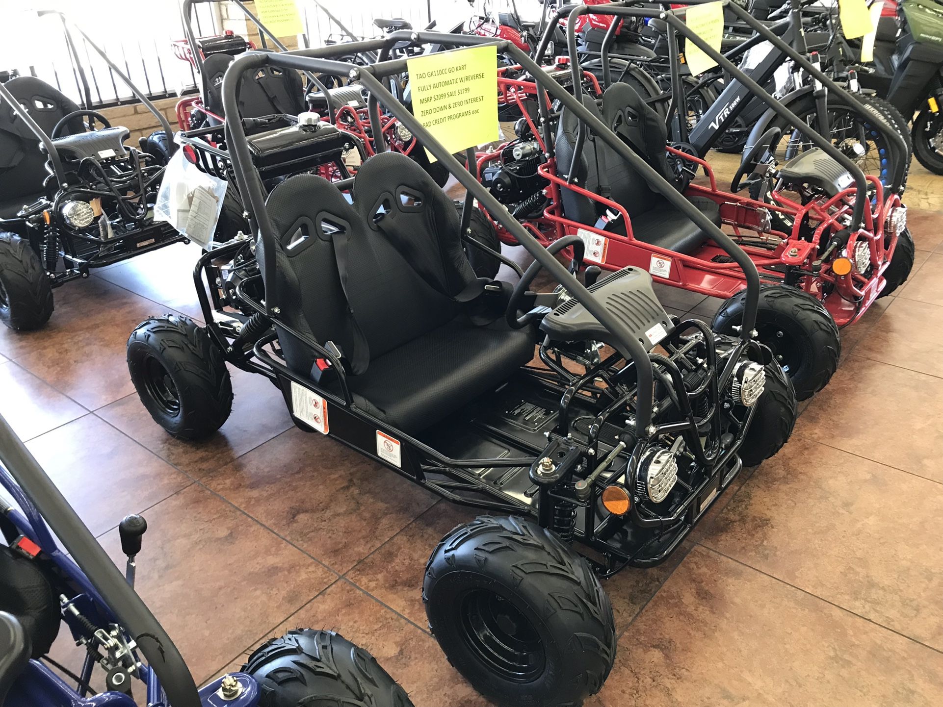 2023 Tao Motors GK 110 Kids Go Karts