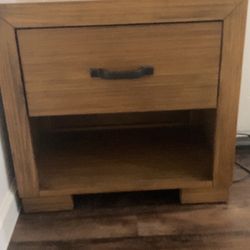 Great Bed Side Dresser With USB And Outlets. 
