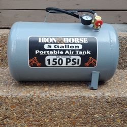 Iron Horse Portable Air Tank 150 Psi