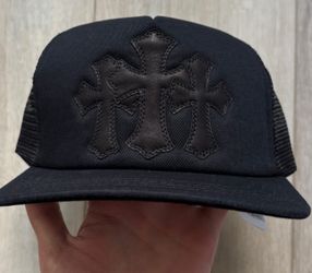 Chrome Hearts Black Triple Cross