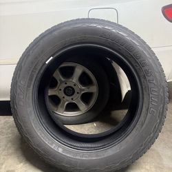bridgestone dueler h/l alenza 275/55r20 pretty much brand new came with my truck when I bought from dealership only used them for less than a month th