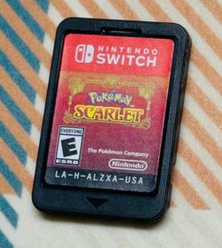Pokémon Scarlet (Nintendo Switch, 2022) Tested/Works Fast Shipping C29