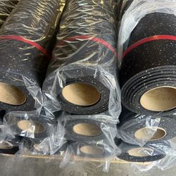 Gym Rubber Flooring - Home Gym 8mm - Free Delivery