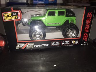 Brand new Jeep Wrangler truck with remote control