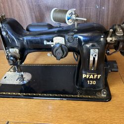 Pfaff 130 Sewing Machine With Seat 