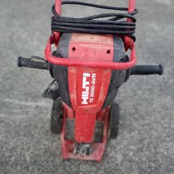 HILTI TE 3000 AVR Electric Breaker Demulation Jack Hammer. Vgood Condition. Cart & 3 Bits. For Pick Up Fremont Seattle. No Low Ball Offers. No Trades 