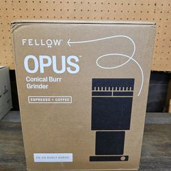 Fellow Opus Conical Burr Coffee Grinder, 41 Settings, 40mm Stainless Steel Burrs