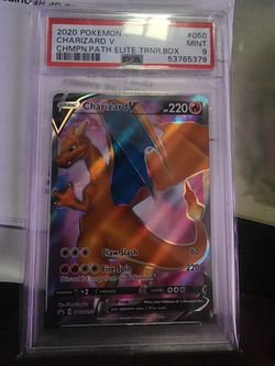 Charizard Graded 9