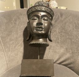 Native Buddha Head Statue 