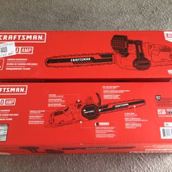 NEW CRAFTSMAN 14 INCH CORDED CHAINSAW $50