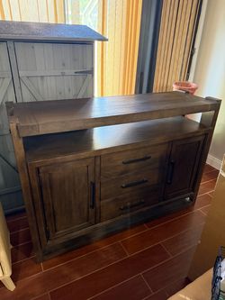 Wooden TV Console