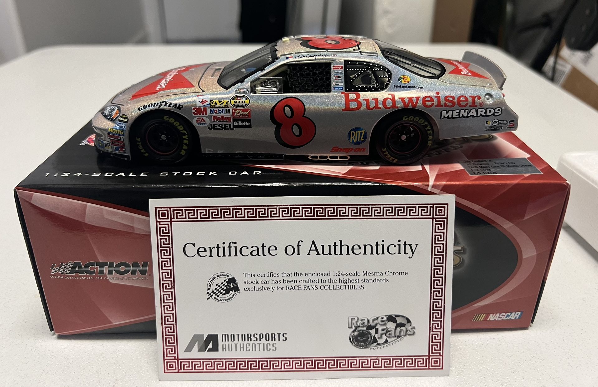 NASCAR Die Cast Car Collection Dale jr/Gordon/