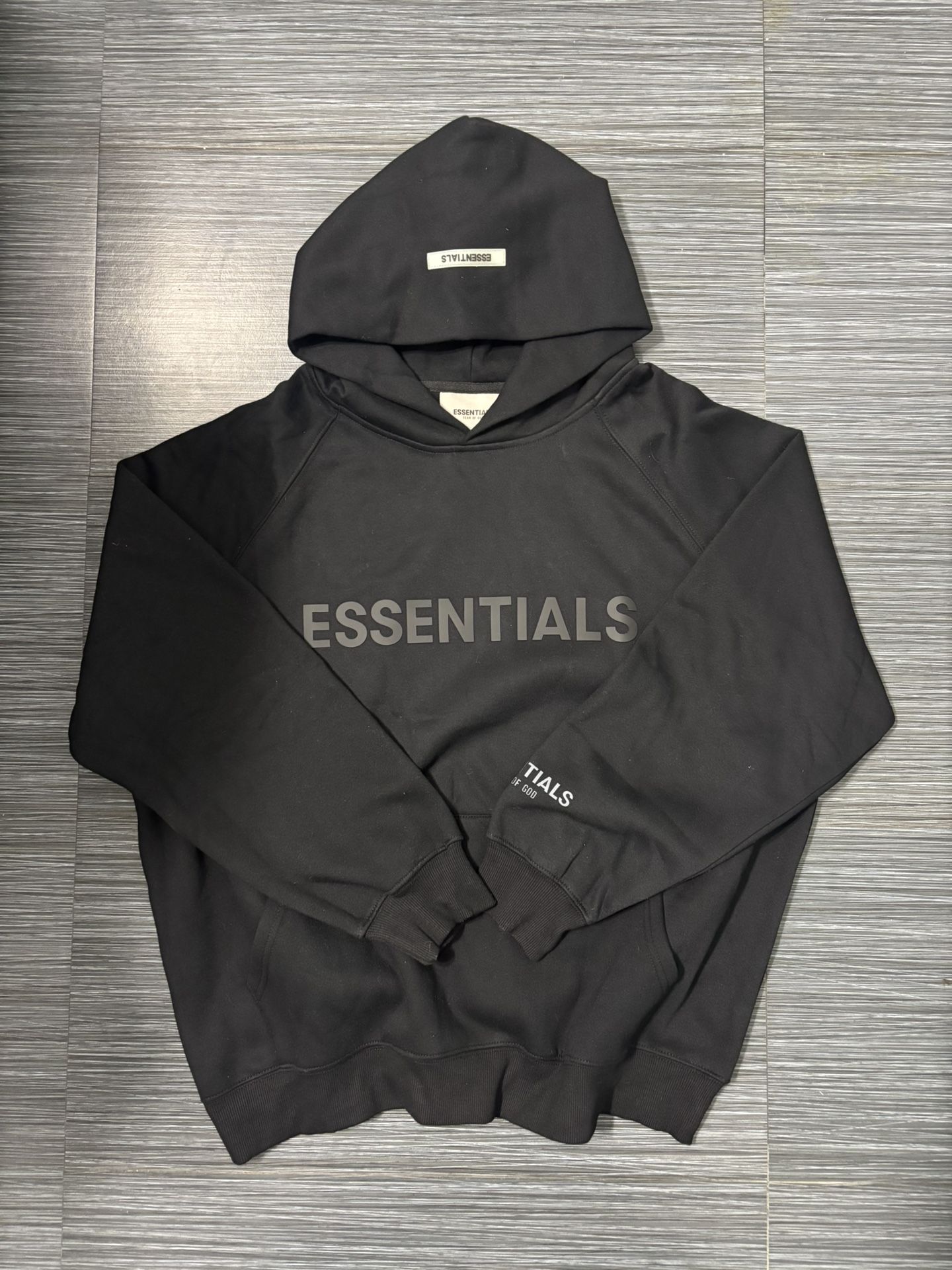 Fear of God Essentials Black Hoodie