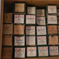 VINTAGE QRS Player Piano Word Roll

