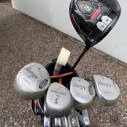 Allanté Knight Golf Club Set W/ TaylorMade Adj Driver