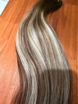 Human hair extensions