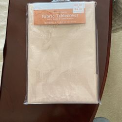 Rose Gold Fabric Tablecover