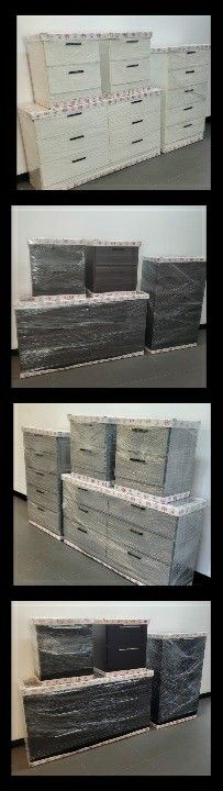 NEW DRESSERS, MIRRORS, CHESTS AND NIGHTSTANDS - ASSEMBLED