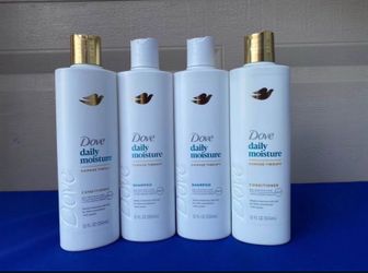 Dove shampoo & Conditioners
