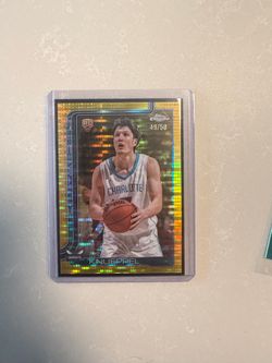 Kon knueppel topps chrome gold pulsar /50