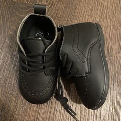 Boys Black Dress Shoes Size 3 Toddler 