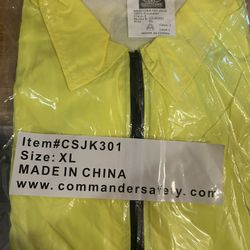 Brand New Rain, Jacket Size Extra Large