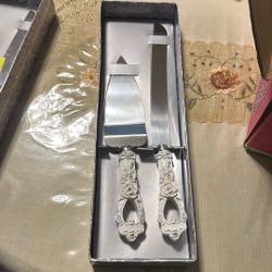Cake Server And Knife 5 Quantity 