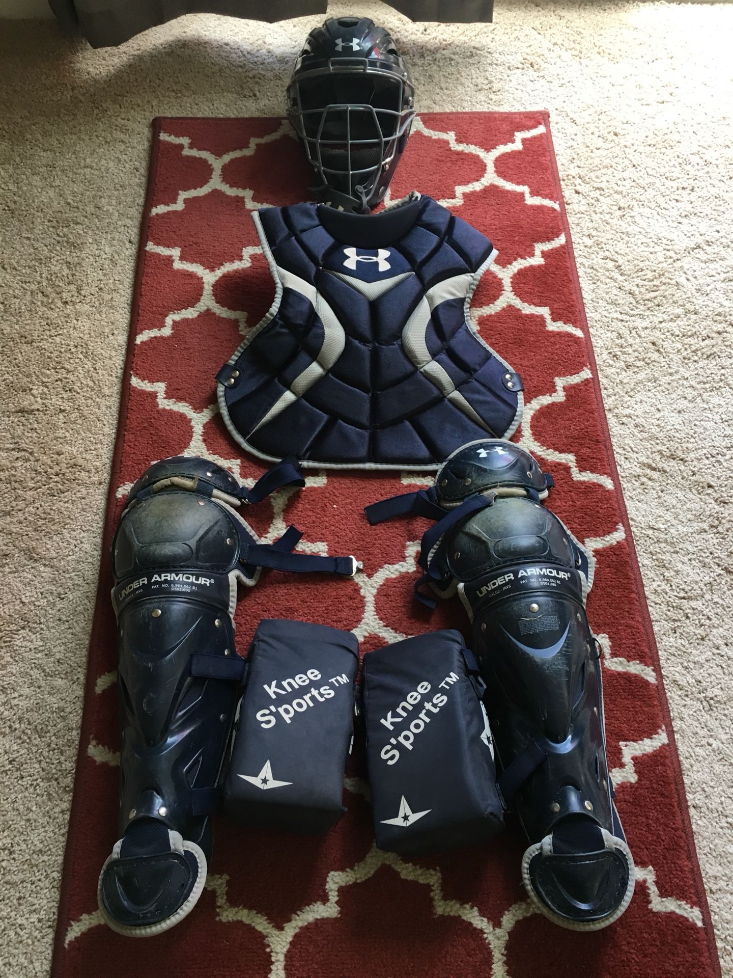 Under armor youth catchers gear