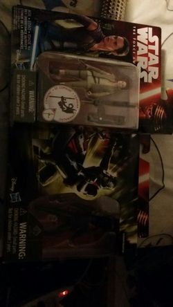 Combo pack of rare star wars action figures