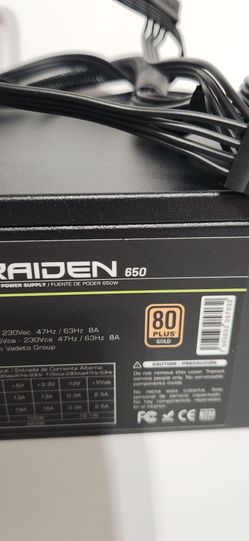 Raiden 650W power supply