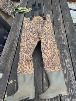 Game Winner Camouflage Neoprene Mossy Oak Shadow Grass Boot Wader men’s sz 8