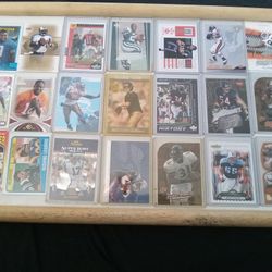 21 Star Football Cards And Rookies 