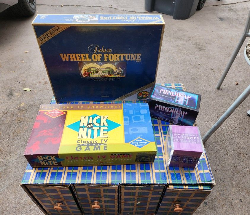 4 open box new Games sold together read description for details