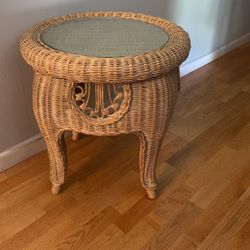 Circular Rattan, Coffee Table