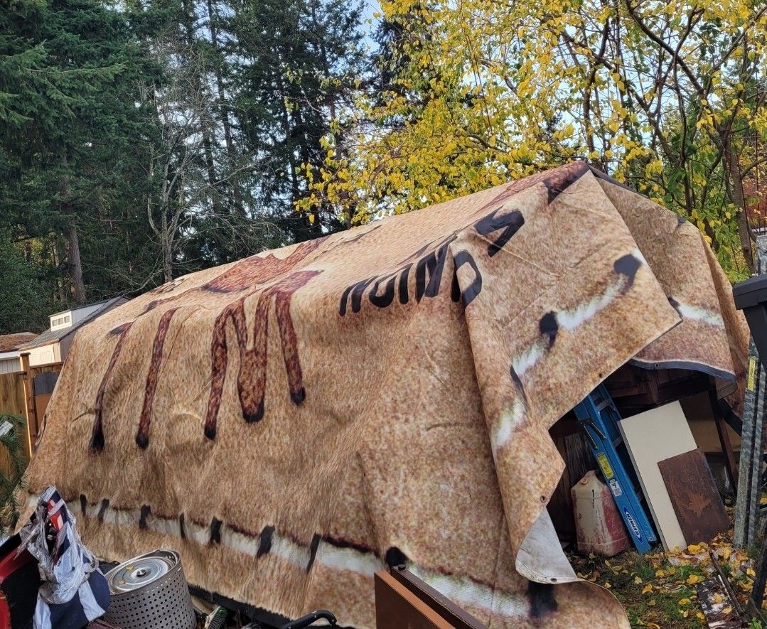 Large Commercial Tarp.