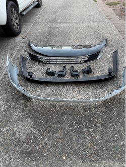 2023 Honda Accord OEM Front Bumper Assembly + NEW Yofer Center Grille