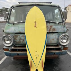 Ron Romanosky 5’6 Kneeboard Surfboard Fish 