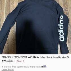 Brand New Adidas Hoodie Size S