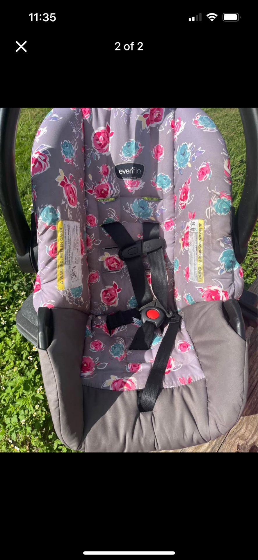 Baby Girl Car Seat 