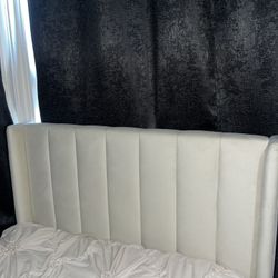White Twin Bed Frame 
