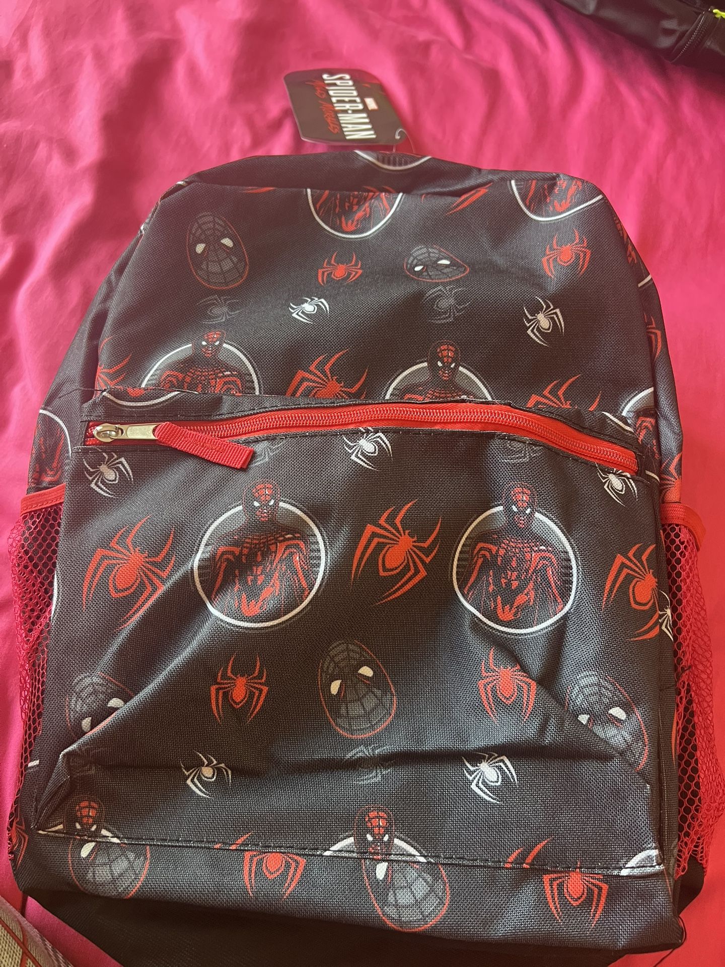 Spider-Man Miles Morales Backpack Laptop School Travel Backpack