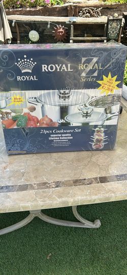 Royal Z stainless steel pot set